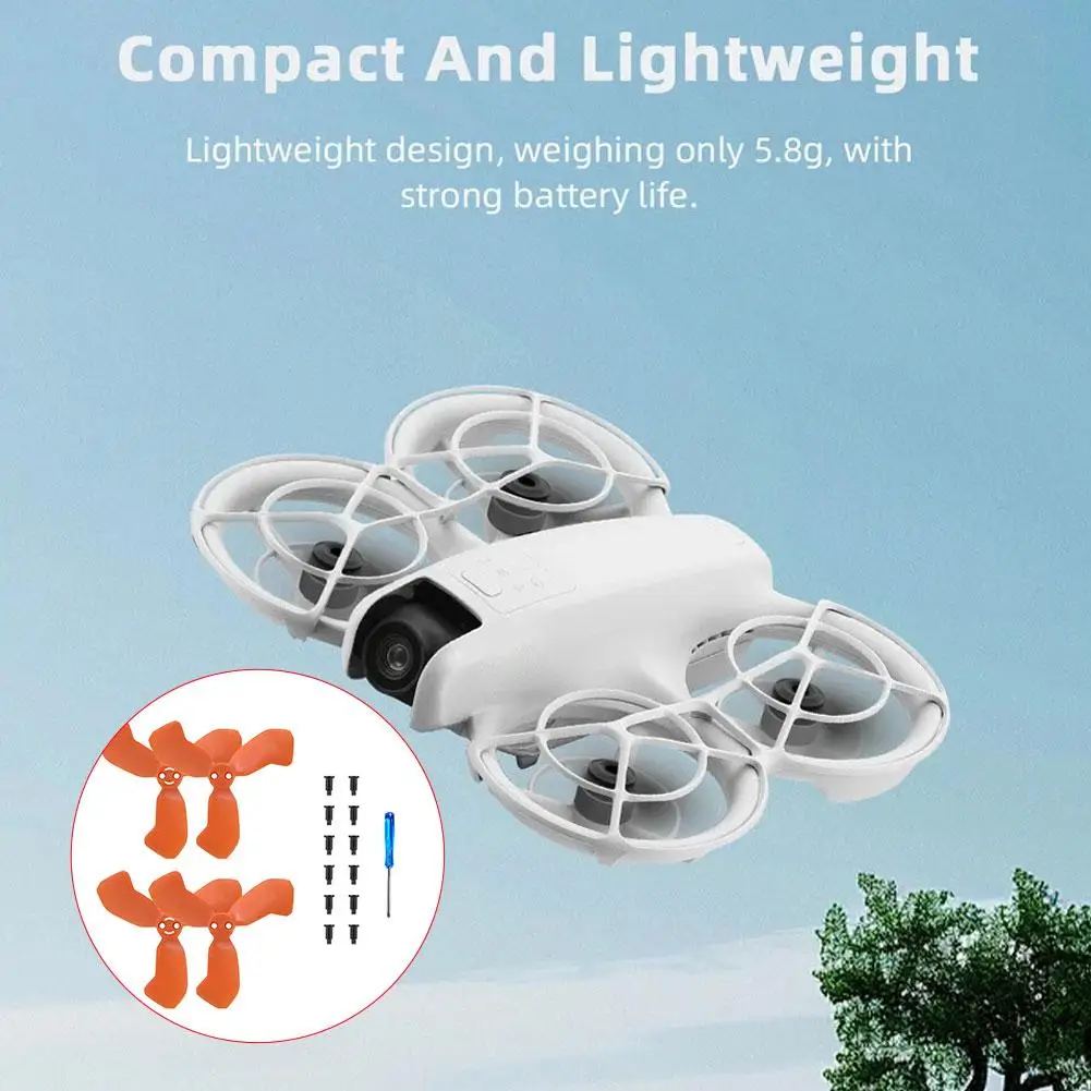 DJI NEO 2용 프로펠러 예비 부품 경량 윙 팬 프로펠러 교체 부품 DJI Neo 2 액세서리