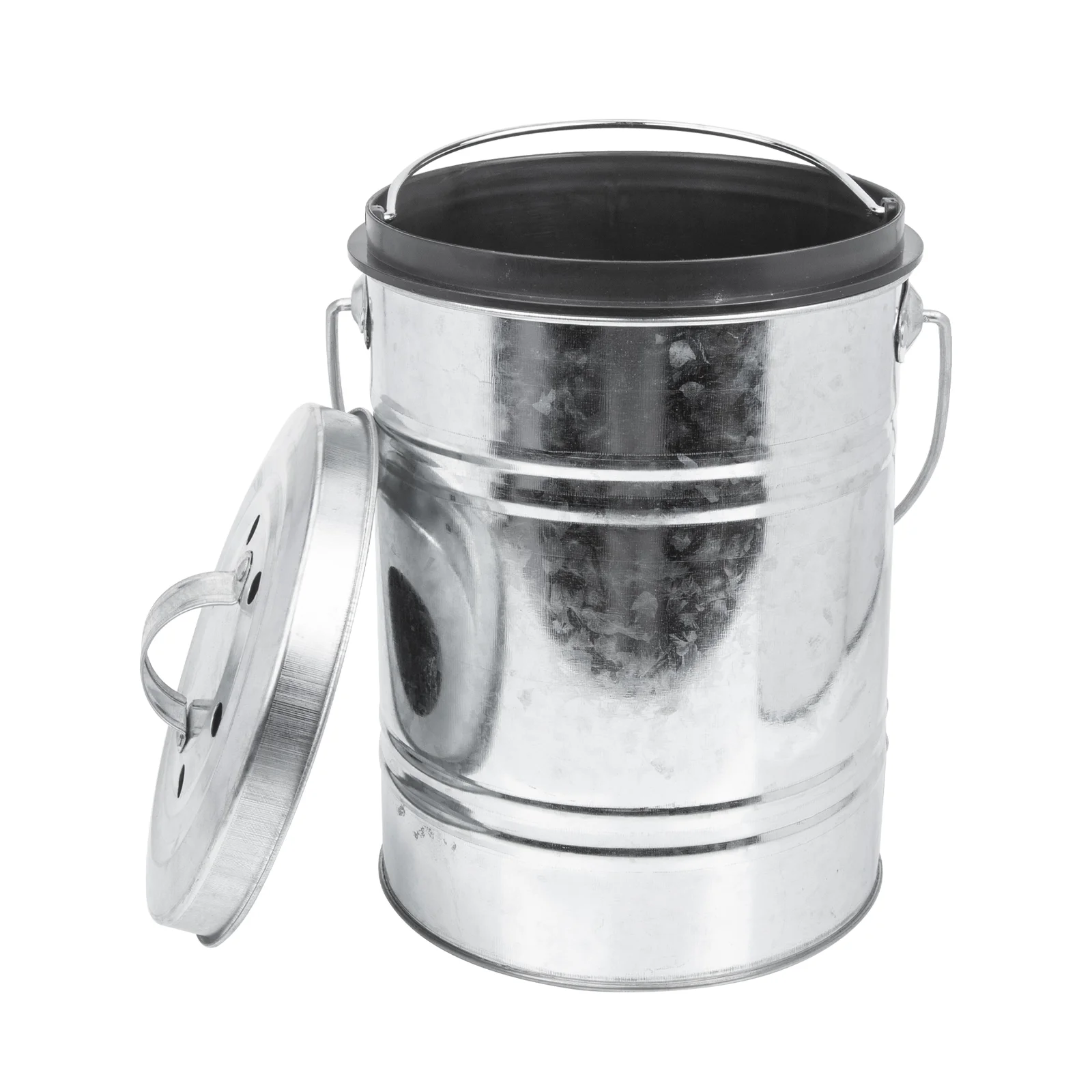 Compost Bin Kitchen Countertop Waste Trash Can Container Bucket Garbage