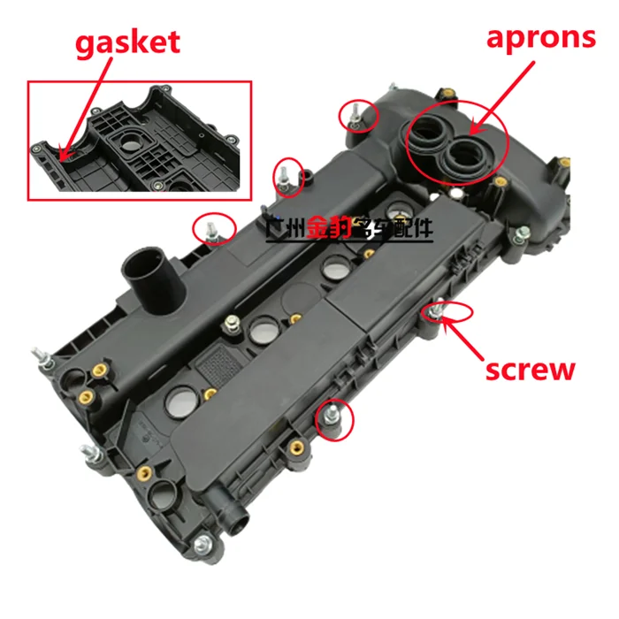 

Engine Valve Cover for Land Rover 2.0L LR2 Discovery Sport Range Rover Evoque LR070360 LR030368 LR038319 for Volvo XC60 S80L S60