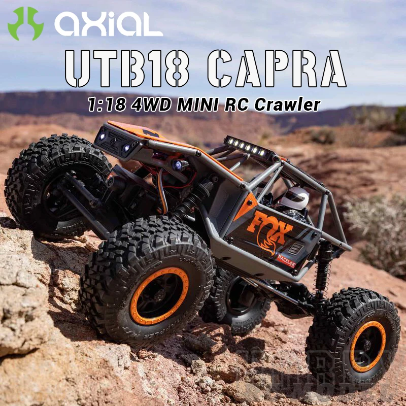 RC Car Crawler Axial 1/18 UTB18 CAPRA AXI01002 MINI Remote Control Electric  Vehicle Climbing 4WD RTR 2.4GHz Adult Boy Toys - AliExpress