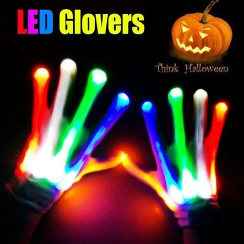 Guantes LED