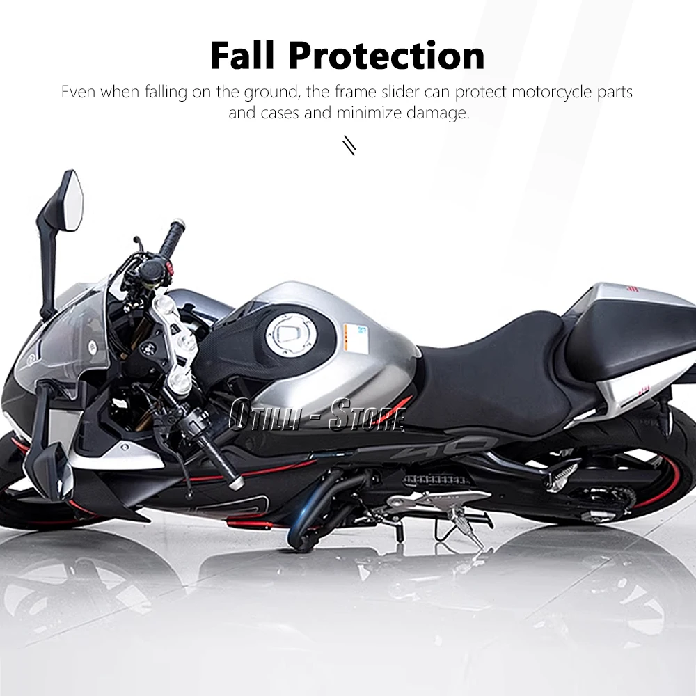 For CFMOTO 450 SR 450SR 450sr Motorcycle Accessories Anti-collision Bar Bumper Frame Protector Engine Guard Crash Bar motorcycle accessories