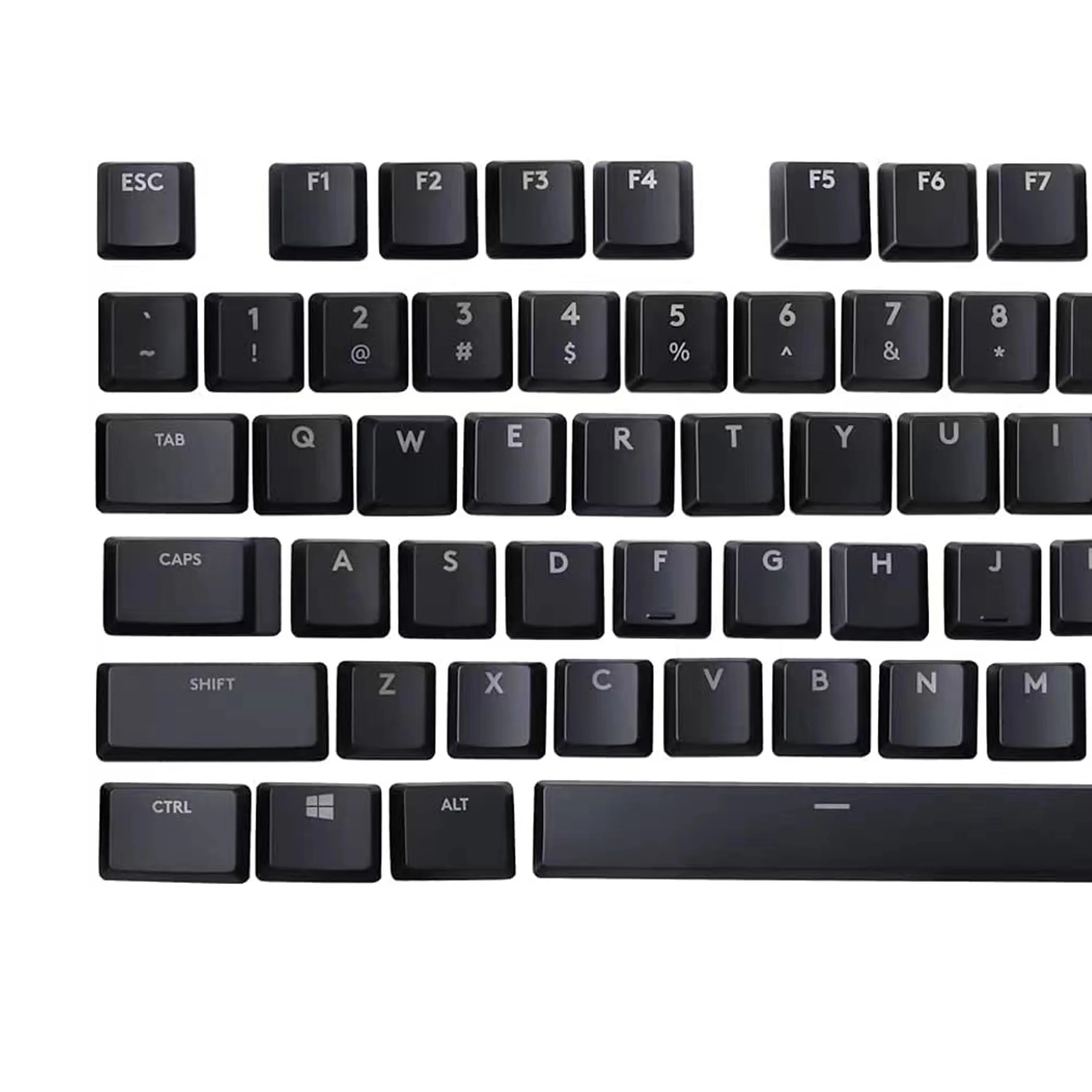 Conjunto de Teclado Preto para Logitech G915 Tkl 87 Key Caps Conjunto Completo G813 G913 G815 G915 - Imagem 3