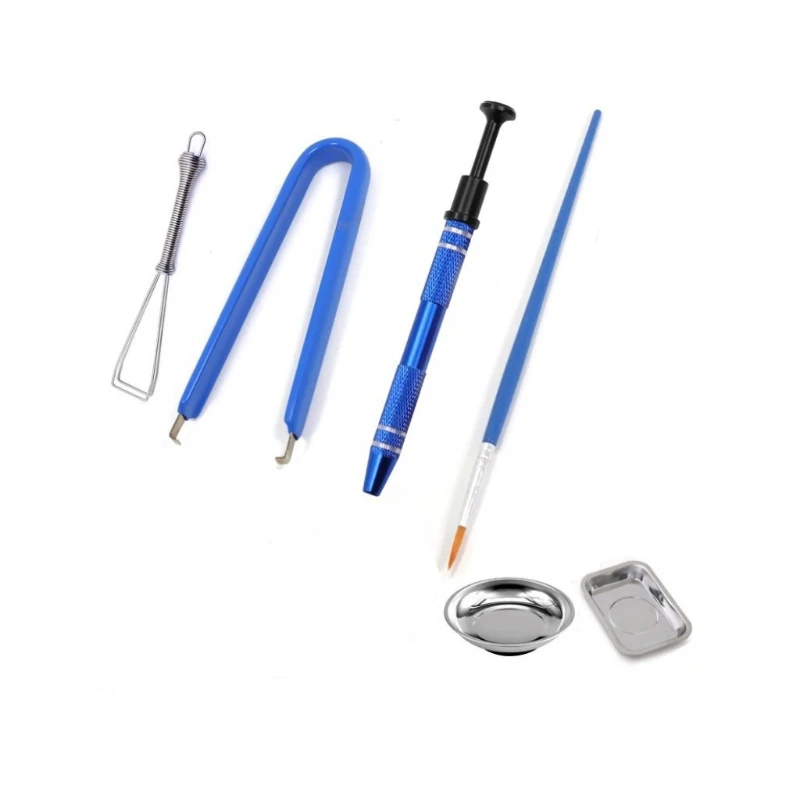 

F3KE PickUp Tool 4 Claw Steel Wire BGA Chip Chip Electronic Component Grabber