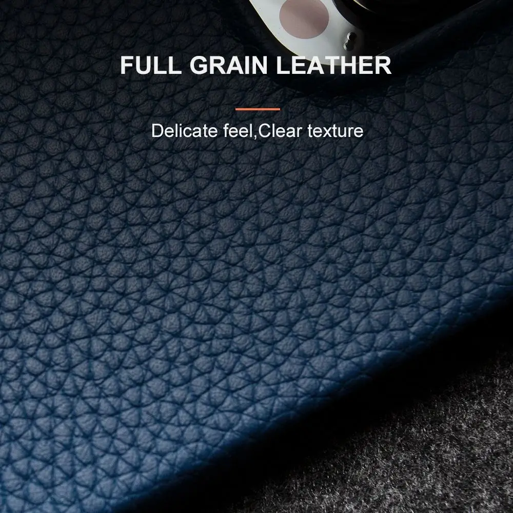 Premium Real Leather Phone Case - Luxurious Protective Back Cover