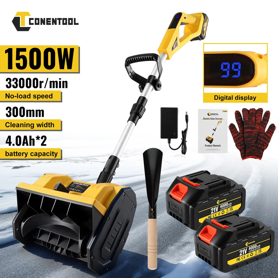 thumbnail image 2 of Cordless Snow Shovel For DeWalt 20V Battery (Tool Only), 12-Inch Electric Snow Blower With LED Light & Directional Plate, 23FT Throw Distance For Patio/Deck/Driveway 2 of 13