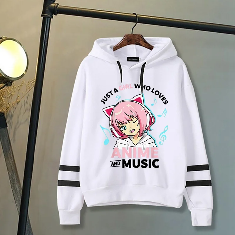 New Anime Girl Printing Hoodies Unisex Harajuku Hip Hop Streetwear Casual Sweatshirt For Men And Women