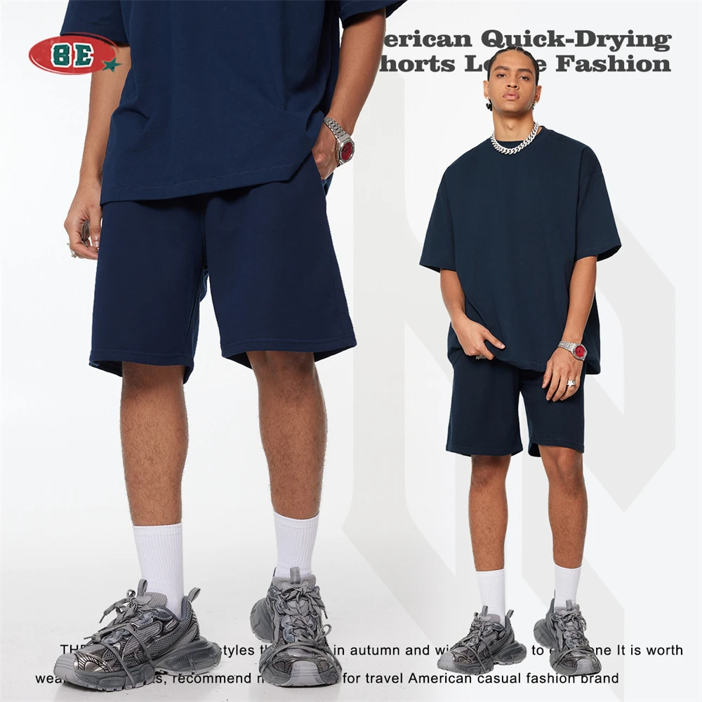 ZODF 베이직 2024 남녀공용 여름 반바지, 루즈한 속건성 통기성 솔리드 반바지, 브랜드 스트리트웨어, HY0781, 280gsm