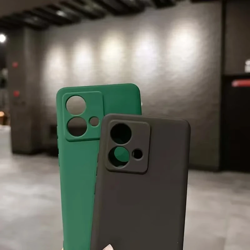 Luxurious Soft Liquid Silicone Shockproof Phone Case