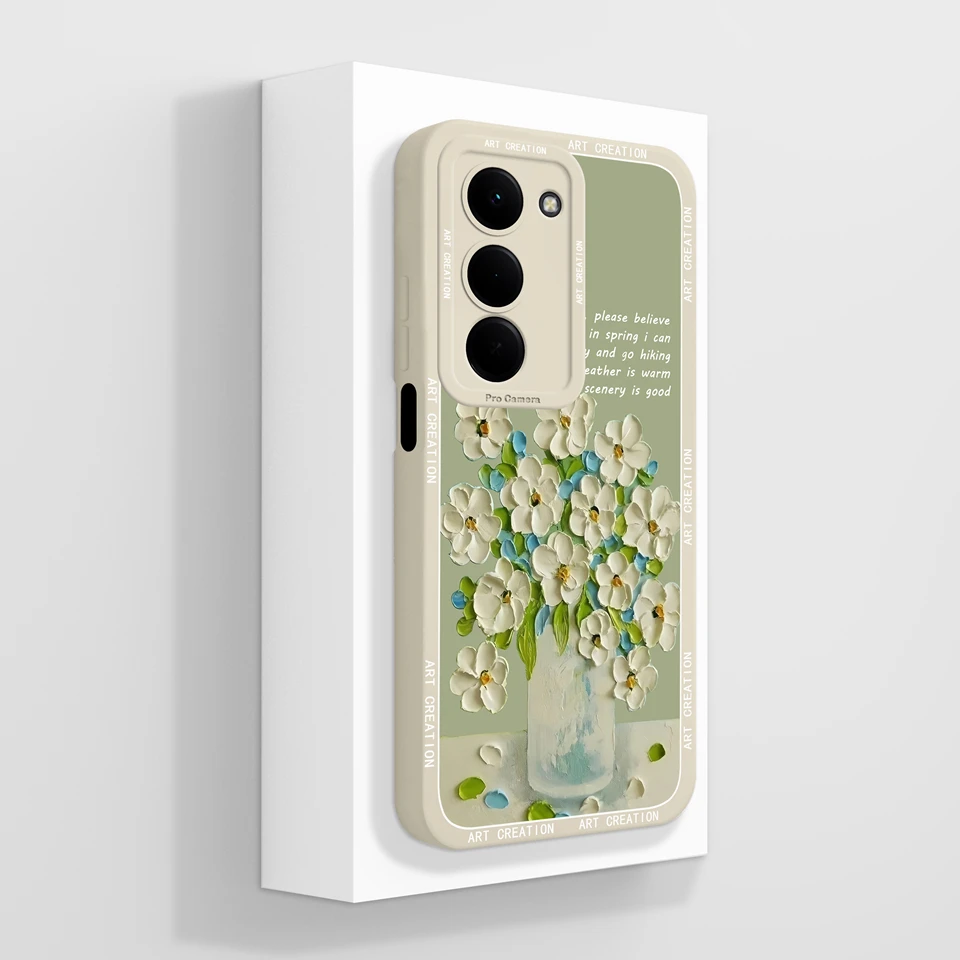 Adorable Girl Avocado Soft Back Cover - Trendy Fall Prevention Case