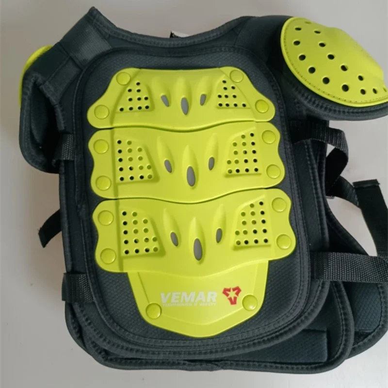 VEMAR Children's Body Protector Motorcycle Waistcoat Motocross Chest Spine Shoulder Protection Child Boys Girls Kids Moto Armor