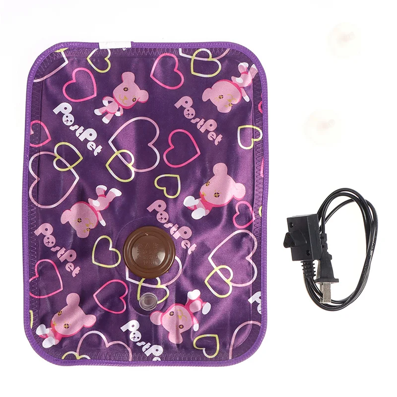EU/US Plug Rechargeable Electric Hot Water Bottle Hand Warmer