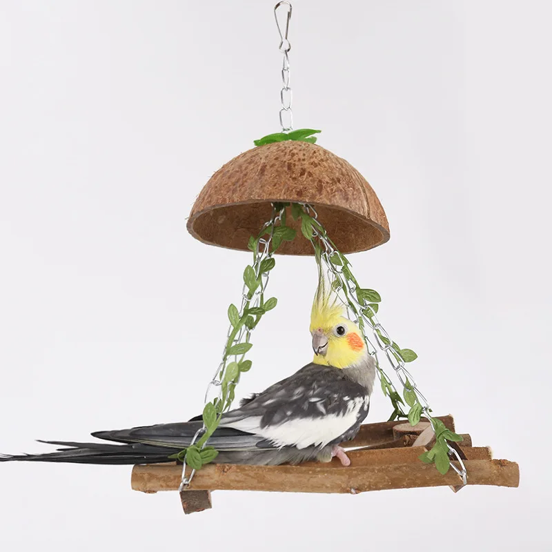 Parrot Nest Dedicated Swinging Hammock Tiger Skin Xuan Phoenix Bird Swinging Stand Ladder Toy
