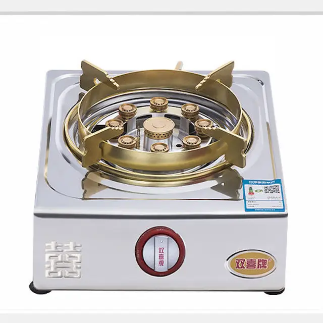 Cooktops Stainless steel gas cooktop Kitchen Energy saving gas stove 1 burner Home appliances Portable Cooktop gas stove cooker