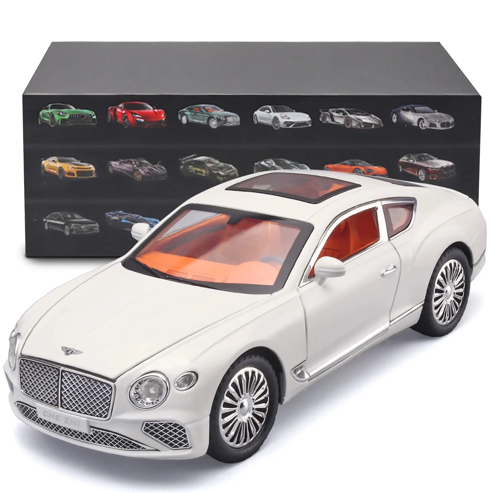 White with box