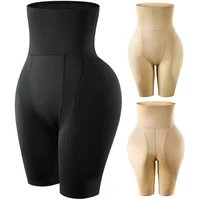 Bout à bout Shapewear Shorts femmes faux butin hanche rehausseur corps Shaper taille formateur ventre contrôle culotte gaine amincissante Fajas 1
