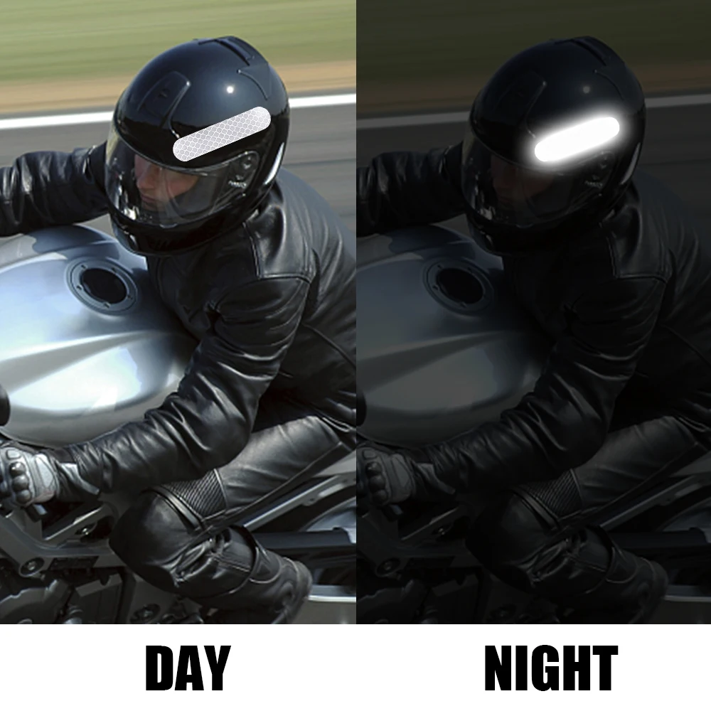 Reflective Stickers Reflective Tape Bands Reflective Tape Bike Reflective Tape 80/40/10PCS Helmet Safety Warning Waterproof High Visibility Night Riding Walking Car
