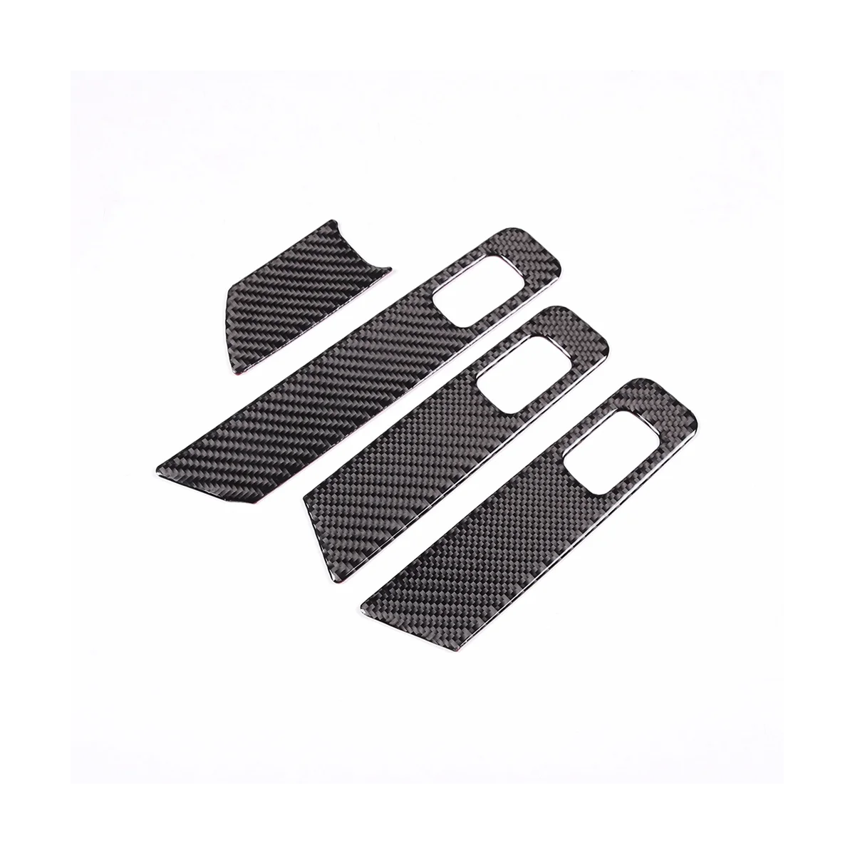 

For Mercedes-Benz C-Class W206 C200 C260 2022 Carbon Fiber Car Window Lift Switch Panel Trim Sticker