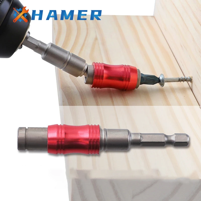 

Adjustable 20° Angle Screwdriver Bit Extension Magnetic Connecting Rod Electric Drill Driver Adapter Rod Batch Head Sleeve
