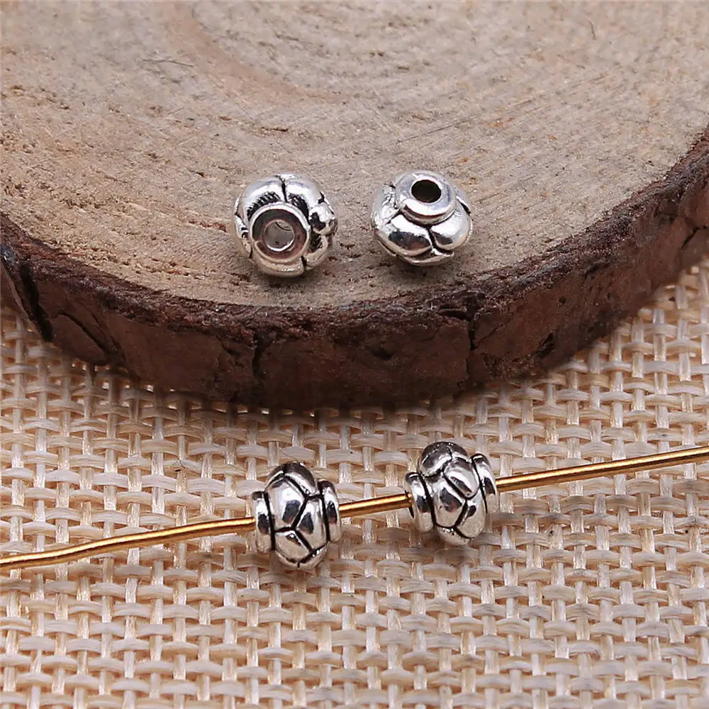 

Diy Accessories Spacer Beads Jewelry For Men 6x6x5mm 20pcs