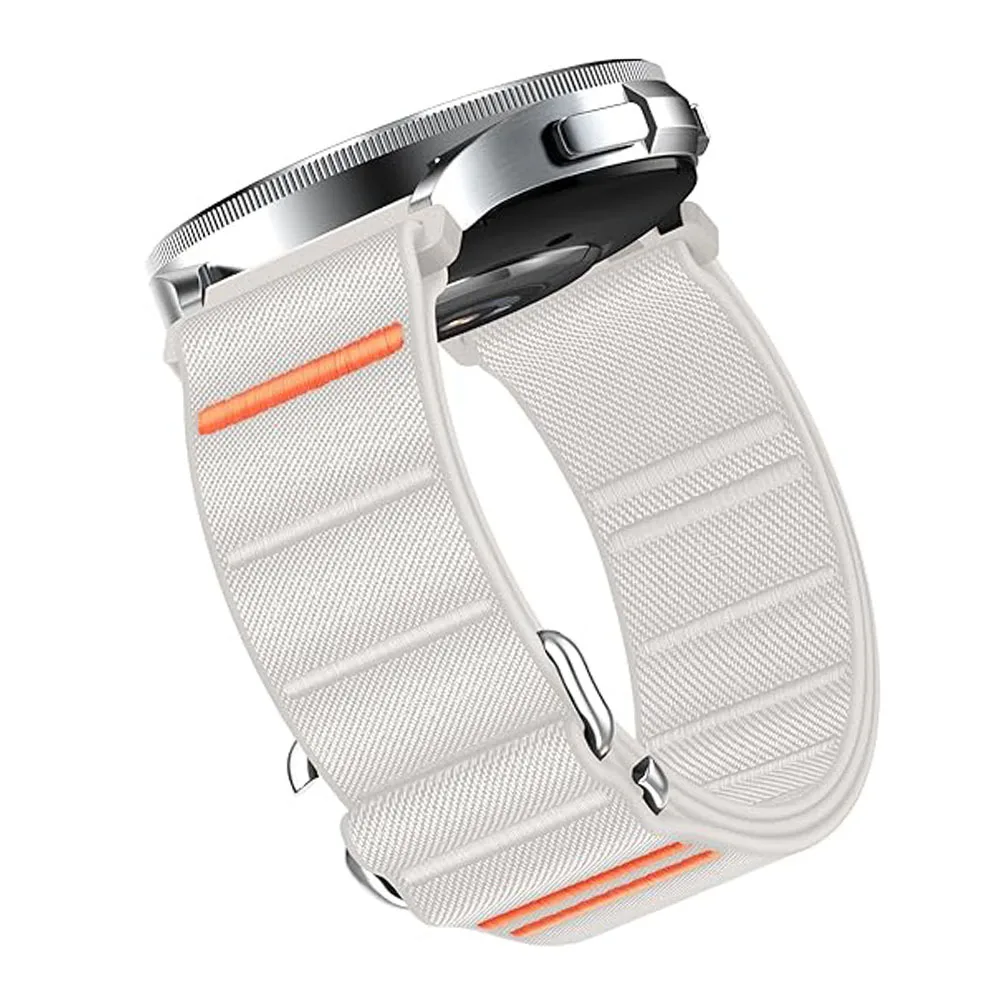 Versatile Nylon Smartwatch Strap - 20mm/22mm Adjustable Loop Bracelet