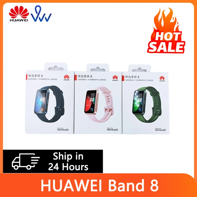 Huawei Band 8 Smart Band,sleep Detection Bracelet，100 Sport Modes  Smartwatch，new Upgrades Are Thinner And Lighter Smart Watch - Wristbands -  AliExpress