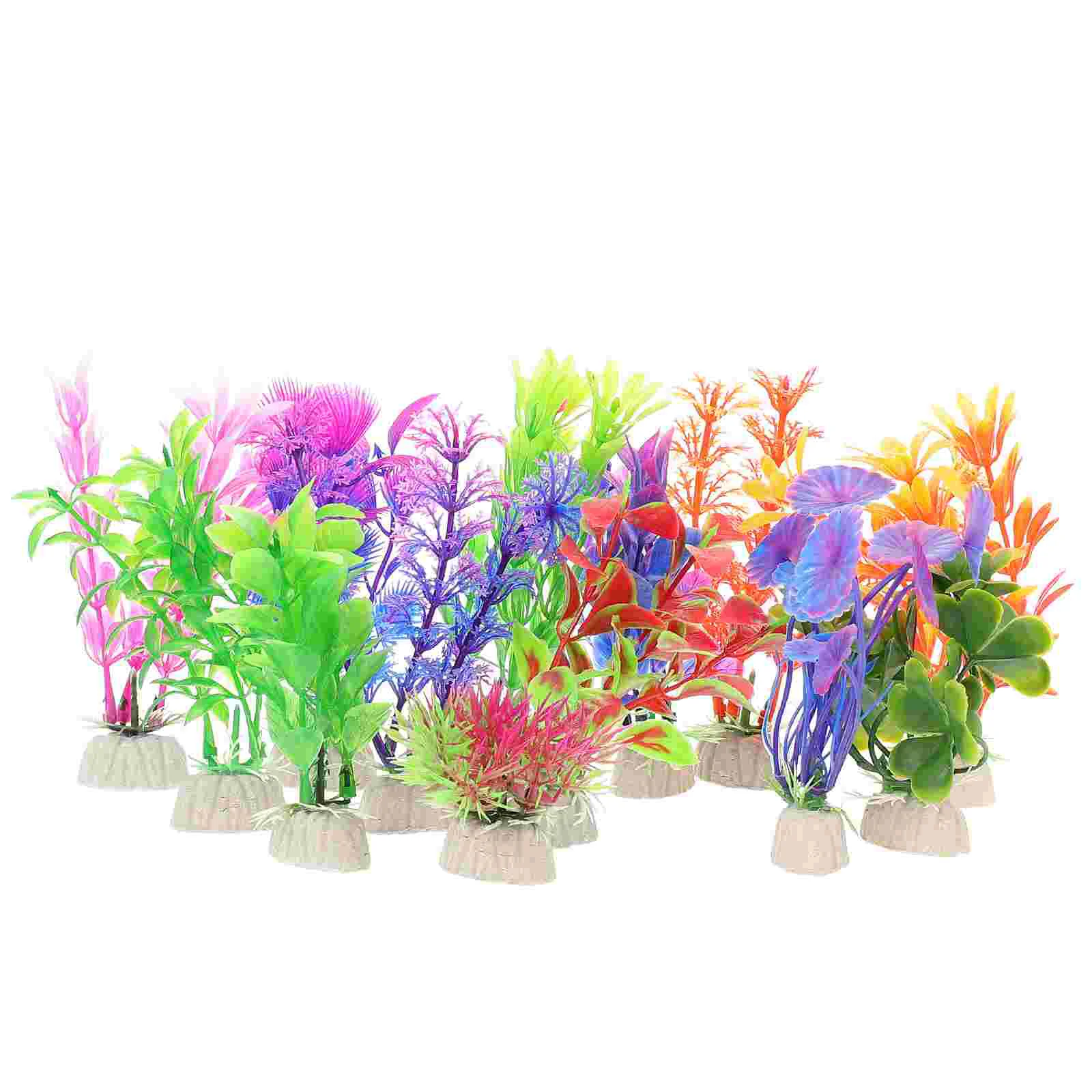 

Simulation Water Plant Combination Table Top Decor Aquarium Landscape Decors High Adornments Fish Tank Supplies Tablescape