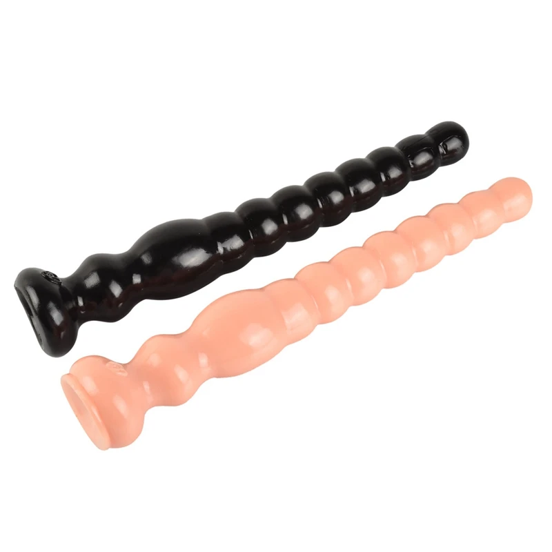 Long Anal Beads with Suction Cup Butt Plug Sex Toys for Woman Men Prostata Massage Anus Backyard Beads Male Masturbator