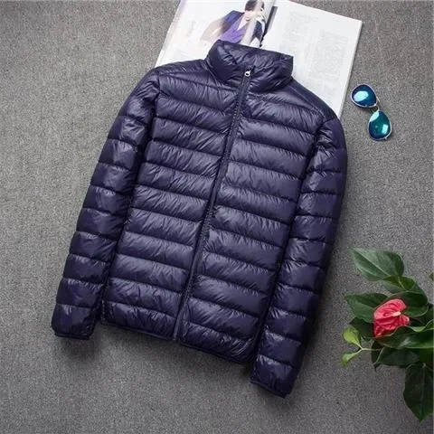 Navy blue (Stand Collar) [off-season leak-picking special clearance]]