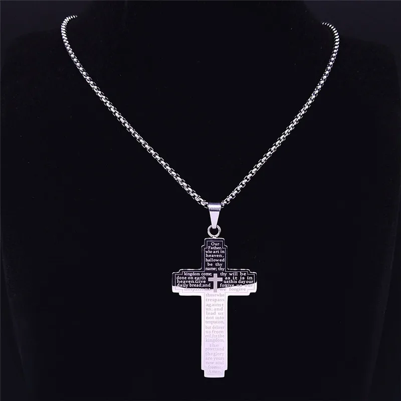 Men’s Cross Chain Necklace 5