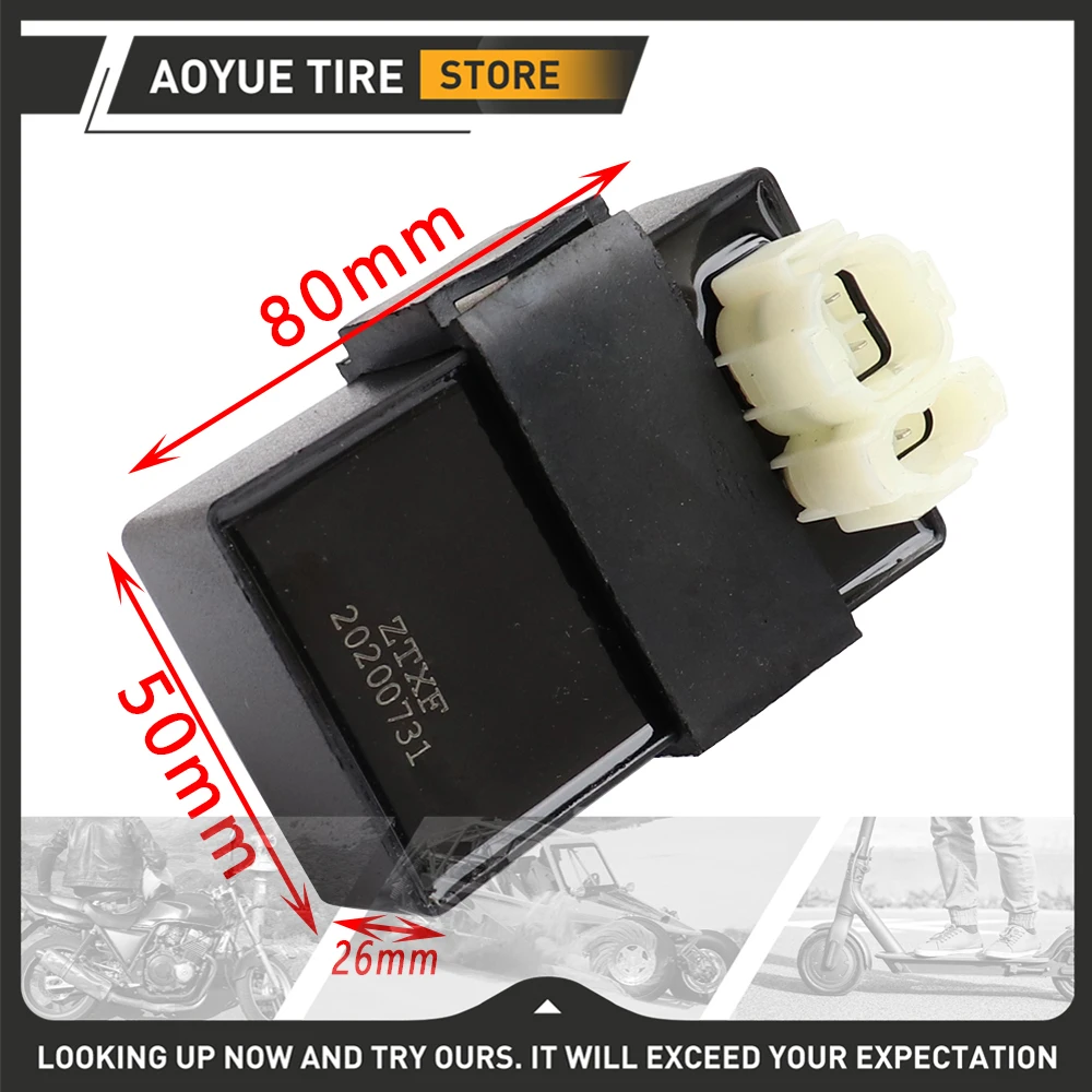 Ciclomotore Scooter 6 Pin Dc Accensione Cdi Rev Box Per Kymco Agility 50 125 Persone 4T 150 Senso 50 Scooter