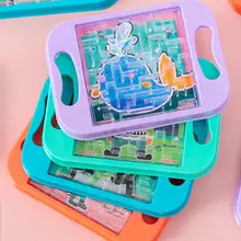 

Maze Ball Game Attractive Bright Color Educational Toys Recreational Maze Game Toy Maze Game for Entertainment