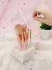 Transparent Acrylic Makeup Brush Holder Makeup Organizer Cosmetic Holder Pencil Lipstick Desk Container Table Makeup Storage Box 6