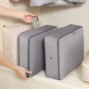 1/2PCS Zipper Compression Bag,Duvet Storage,Household Clothing Quilt Blanket Comforter,Compress Organization,Travel Suitcase Bag 2