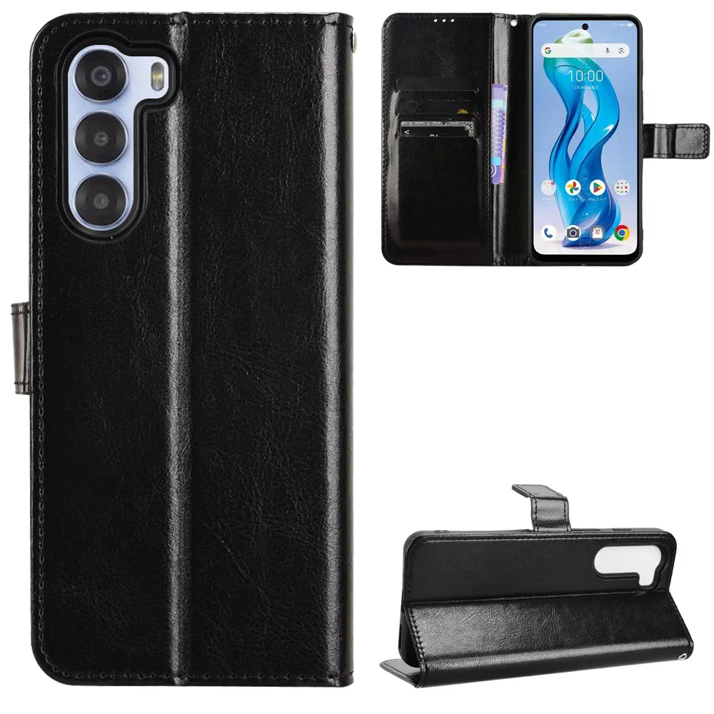 For ZTE Nubia S 5G Case Luxury Leather Flip Wallet Case for Nubia S 5G A403ZT Stand Function Card Holder Magnetic Back Cover