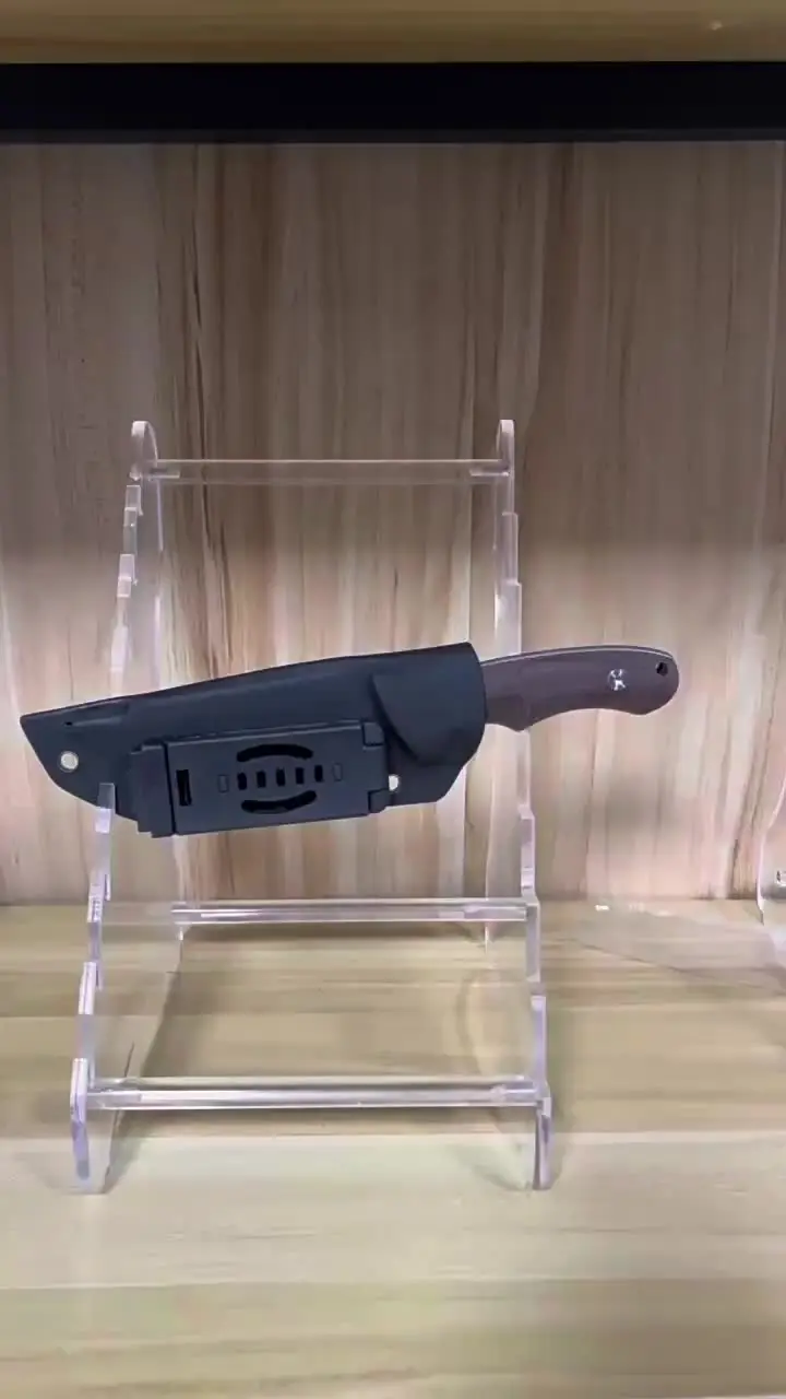 Нож с фиксированным лезвием 8CR14 стальное лезвие льняная ручка кухонные