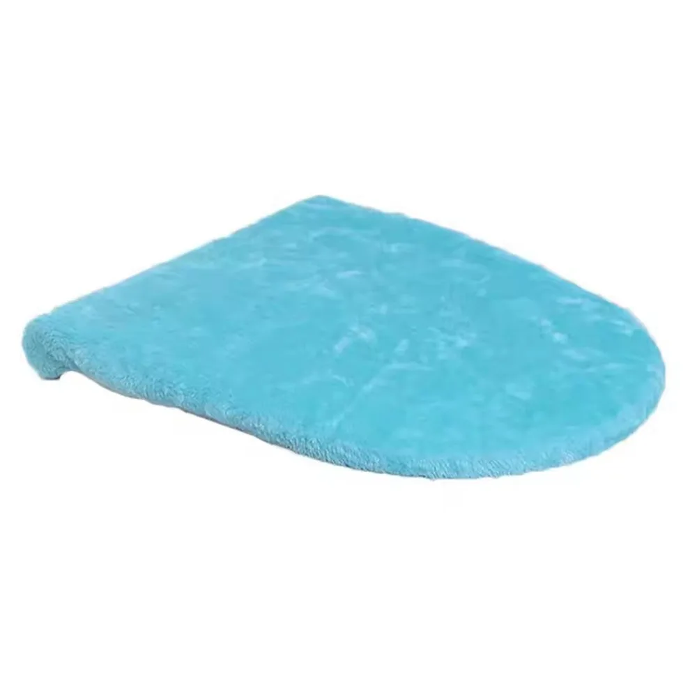 Washable Velvet Toilet Lid Cover Non Slip Universal
