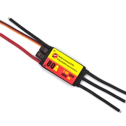 Bidirectional Adjustable Brushless ESC with UBEC Output for Aircraft and Marine Propellers (80A Unidirectional)
