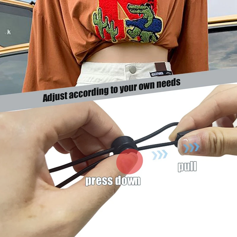 

Versatile And Adjustable Shirt Band For Styling Tops, Shirts & Garments-Boasts Superior Stretchability & Durability