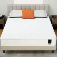 Матрас с 7 зонами 140x200 см, карманный пружинный матрас высотой 18 см, для коробчатой пружинной кровати, матрасы с двуспальной кроватью, твердость H3, средняя защита — изображение 6