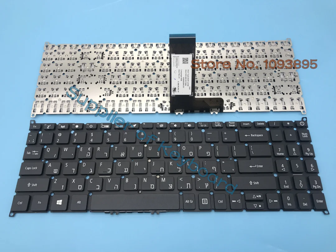 

NEW For Acer Aspire 5 A515-52 A515-43 A315-42 A315-54 A515-56 A515-56G A515-56T N18Q13 N19C1 N19H1 Hebrew Keyboard