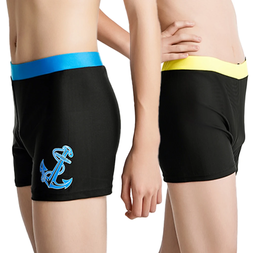 Boys Swim Trunks Kids Casual Beach Shorts Pants Dolphin Coconut Tree Print Vacation Swimwear Summer Child Bathing Suit 23-55kg 5