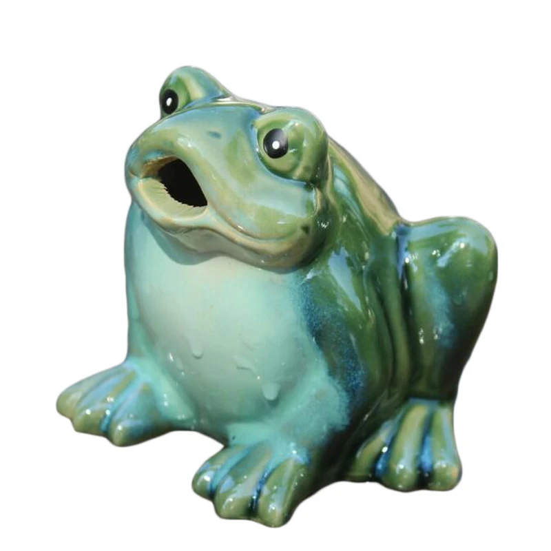 

Креативная гостиная, аквариум, украшение для животных, озеленение сада, керамические изделия ручной работы, емкость для сбережений лягушек