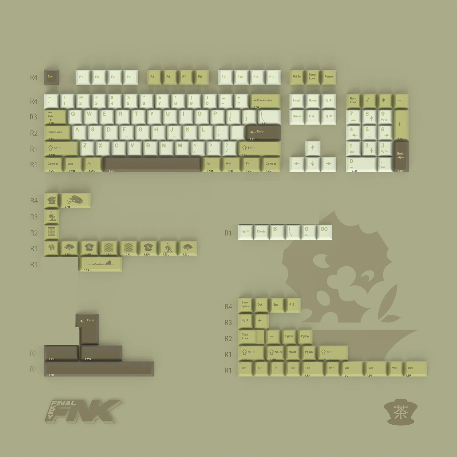 Finalkey  Űĸ Ʈ, ü  PBT  ȭ Űĸ,  Ű