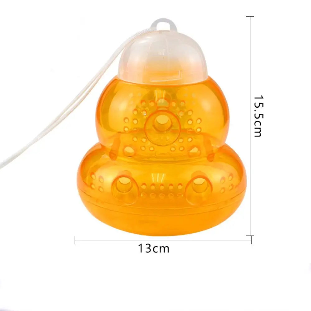 New Outdoor Hanging Bee Traps Catcher Non-Toxic Pest Control Outdoor Wasp Deterrent Farm Yard Supplies Reusable Insect Catcher