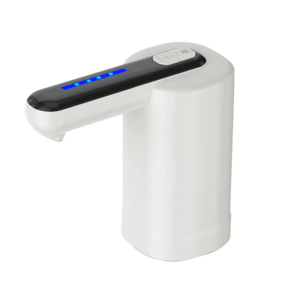 Portable Automatic Water Dispenser with USB Charging Powerful Switch Pump for Home Kitchen Office Use - Water Gallon Bottle