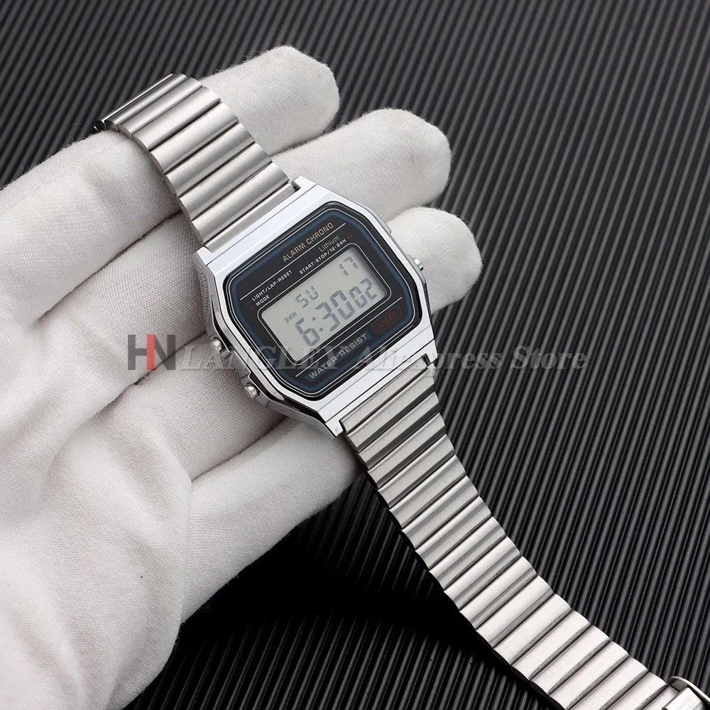 Sleek Multi-Size Metal Watch Band - Ultra-Thin Design