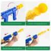 pet Toys Launch Training Interactive Shooter Gun Teaser Plush Ball Pet Creative Games Stretch Mini Pompoms Kittens Supplies 3