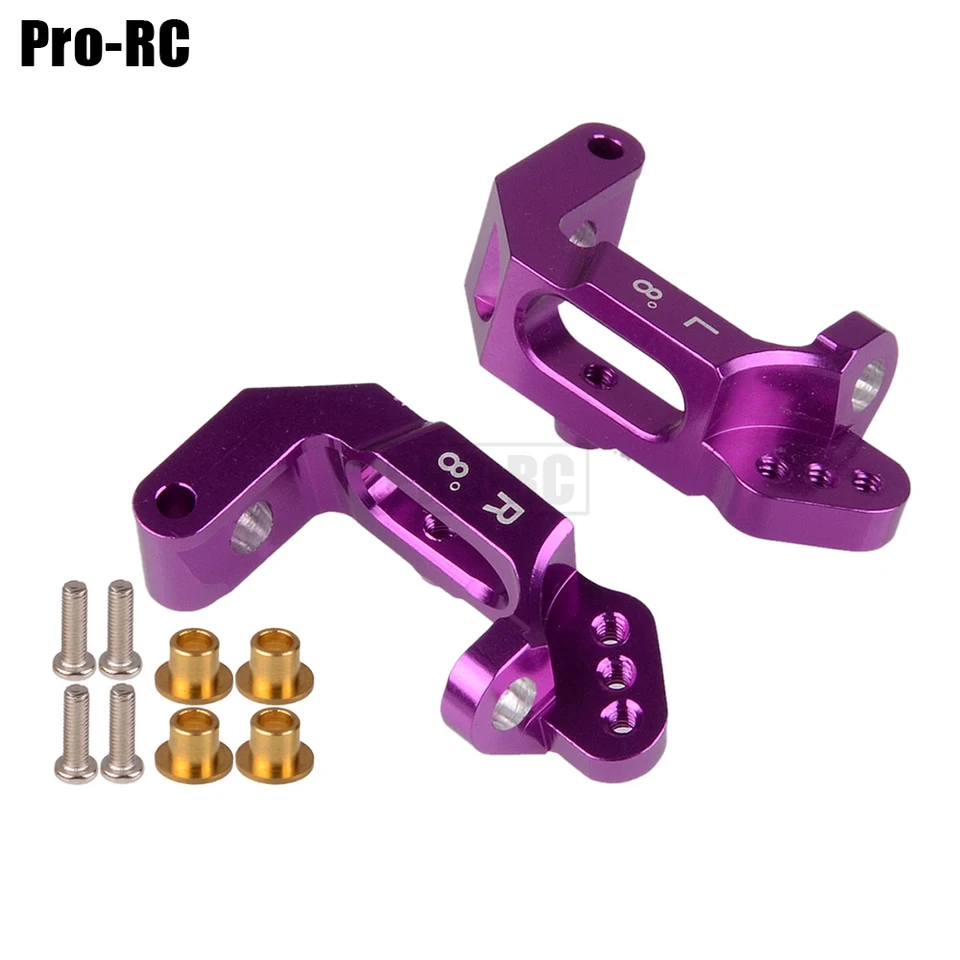 Hpi nitro rs4 3 iii/mt2 g3.0 18ss用アルミフロントcハブアップライト