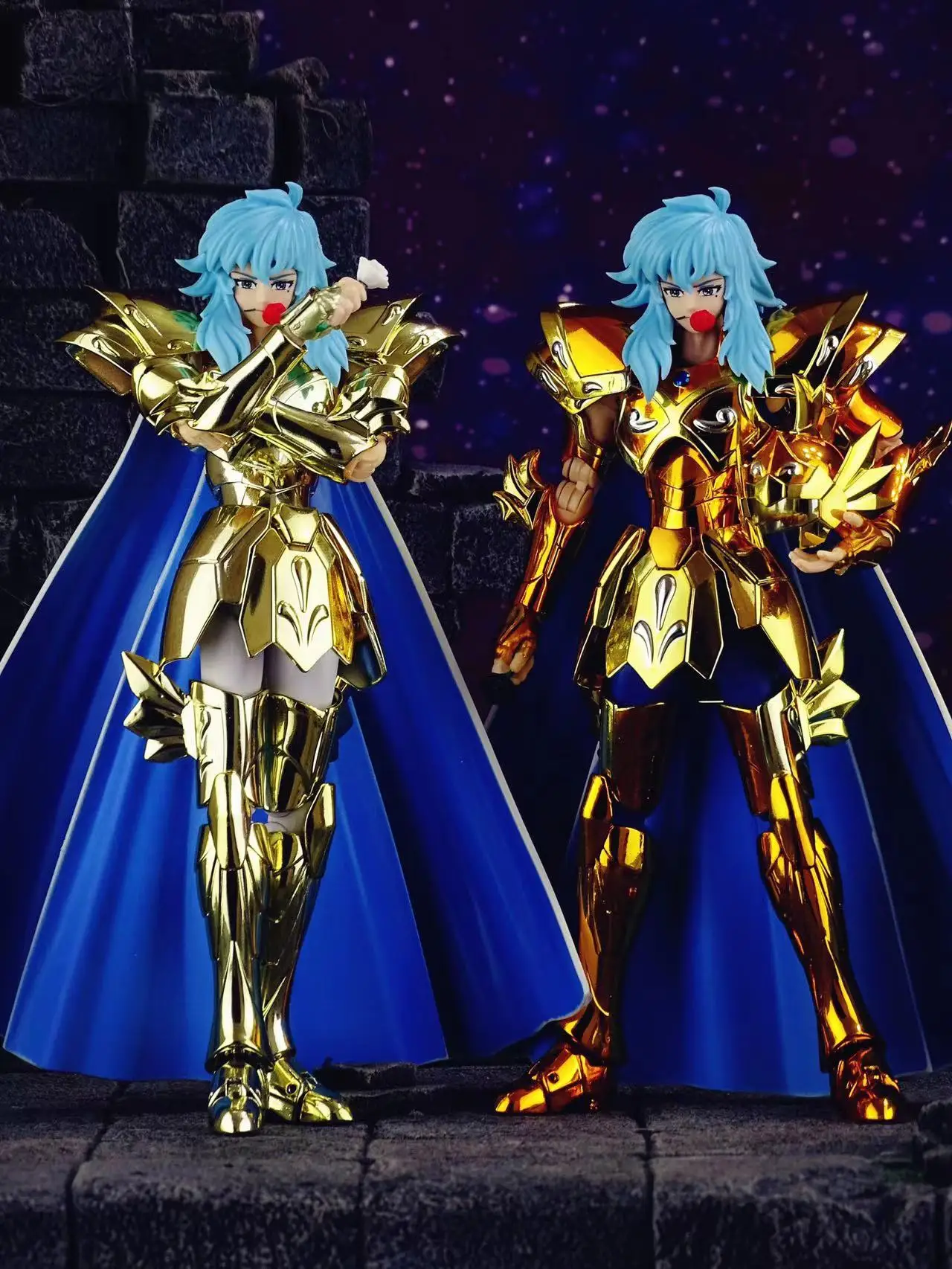 

In Stock CS Model Saint Seiya Myth Cloth EX Pisces Aphrodite 24K/OCE Gold Knights of the Zodiac Metal Armor Anime Action Figure